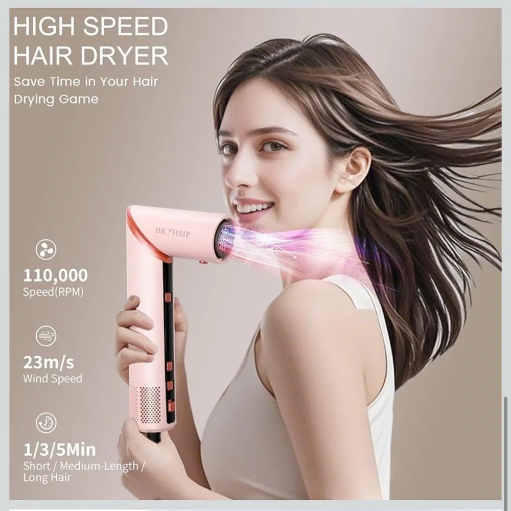 Pink 9-in-1 Hair Styling Set